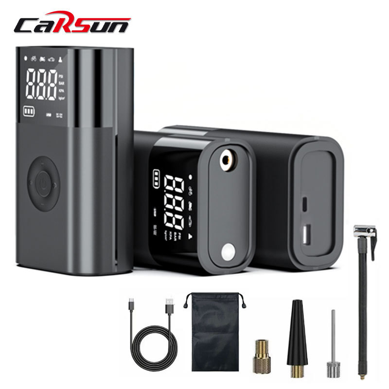 carsun数显数码款汽车轮胎充气泵便携式电动无线智能车载打气泵详情图4