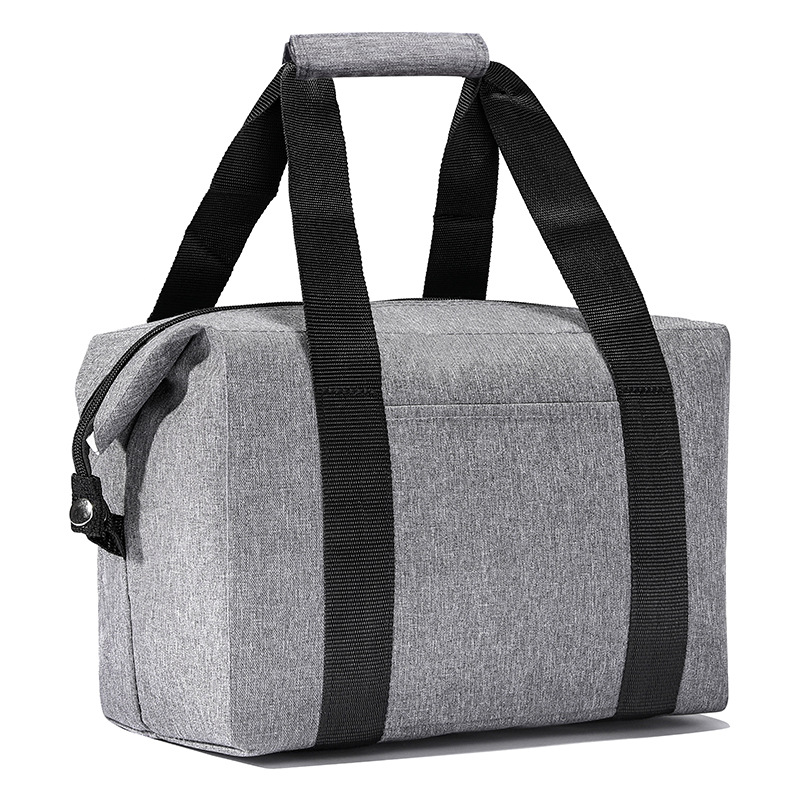 Cross-border manufacturer's in-stock ice packs, large-capacity folding and deformable hand-held insulated bags, outdoor Oxford cloth aluminum foil picnic bags Item Picture