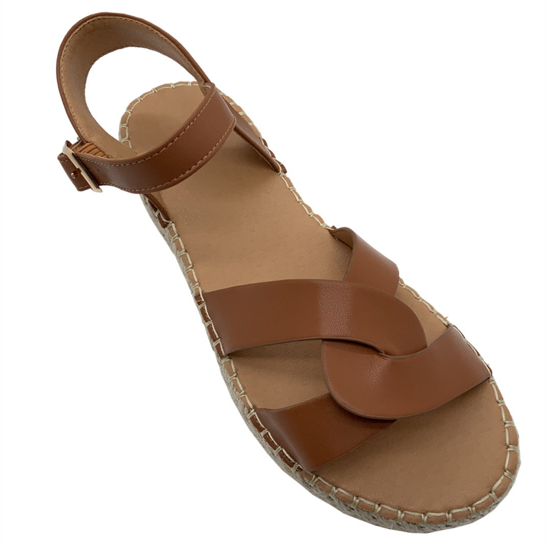Summer Women's Sandals Platform Straw Braid Skirt Sandals Simple Casual Comfortable Fashion Sandals Guangzhou Women's Shoes Item Picture