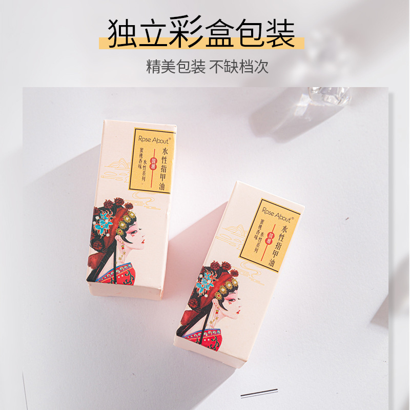 指甲油、护甲油实物图