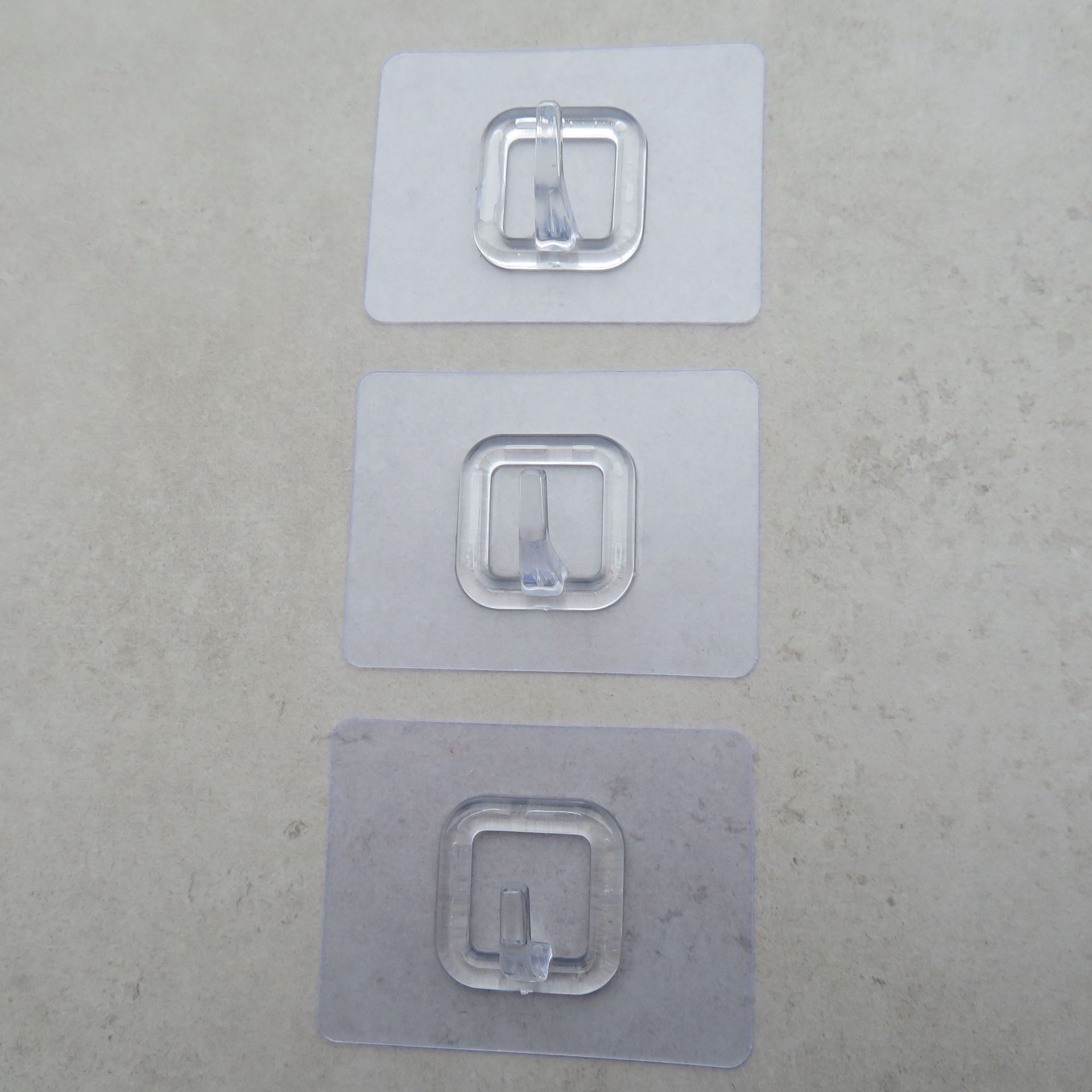 No traza cuadrado cuadrado estilo gancho cristal plástico pegajoso gancho cocina baño resistente al agua super fuerte pegajoso gancho fabricante Application Scenario