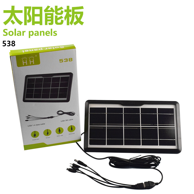 3.8W太阳能板 单晶 太阳能光伏板 太阳能电池板 太阳能发电系统