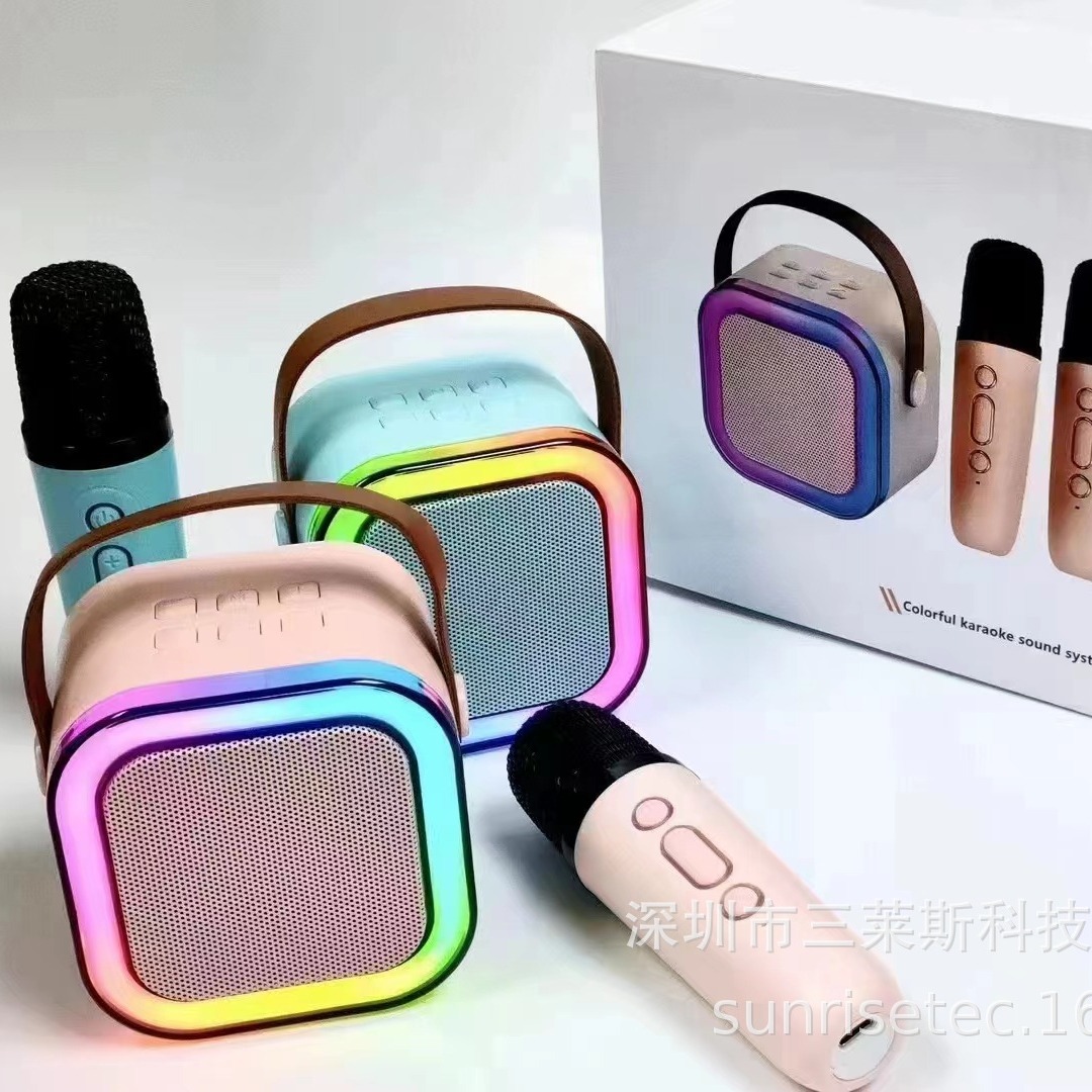 ويصوت الميكروفون K12 في شكل ميكروفون لاسلكي K KGlotates المنزلية KTV Specification image