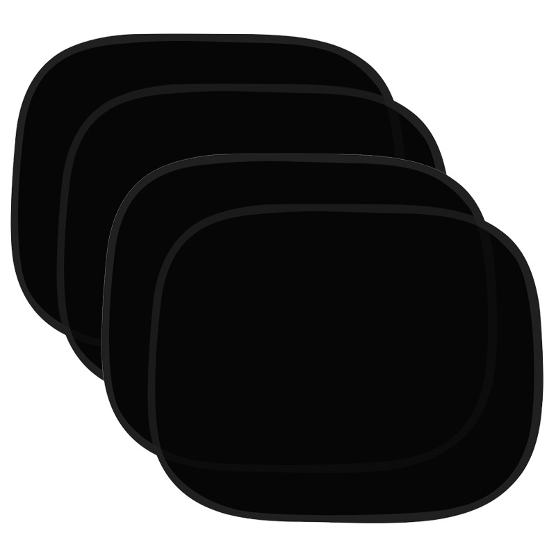 汽车遮阳挡遮阳板车载双层防晒隔热遮阳帘车用车窗侧窗静电吸附式图