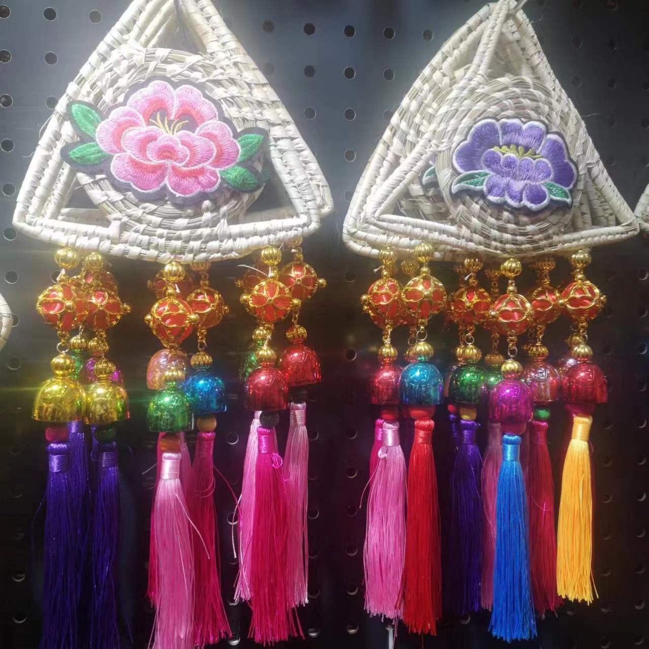 Yunnan Characteristic National Scenic Area Straw Woven Characteristic Home Creative Pendant Gift Crafts Souvenir Pendant Specification drawing