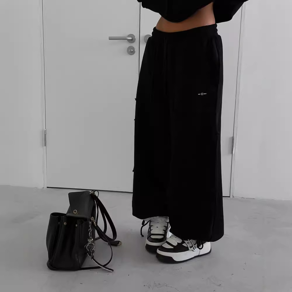 Flower hooded sweatshirt sweatpants two-piece set women Application Scenario