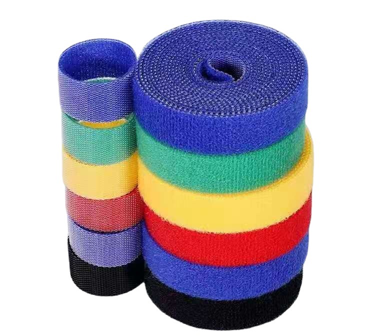 Factory Direct Sales Bcase Can Tear Back-To-Back Velcro Tape Environmental Protection Color Cable With Wire Storage Application Scenario