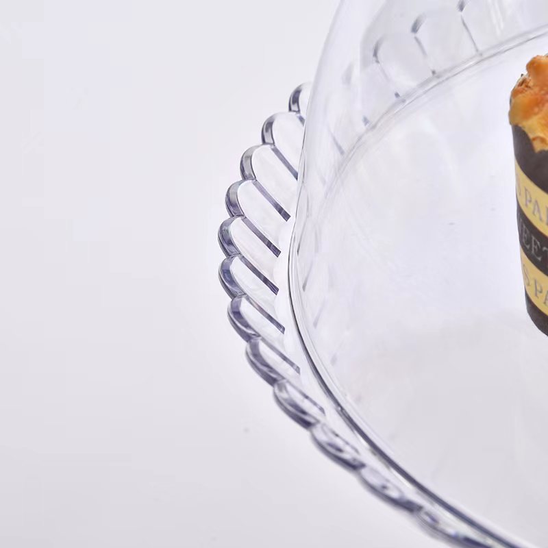 New High Bottom Bread Pan With Lid Transparent Plastic Round Food-Grade Dust Cover Bread Pan Display Cake Pan Application Scenario