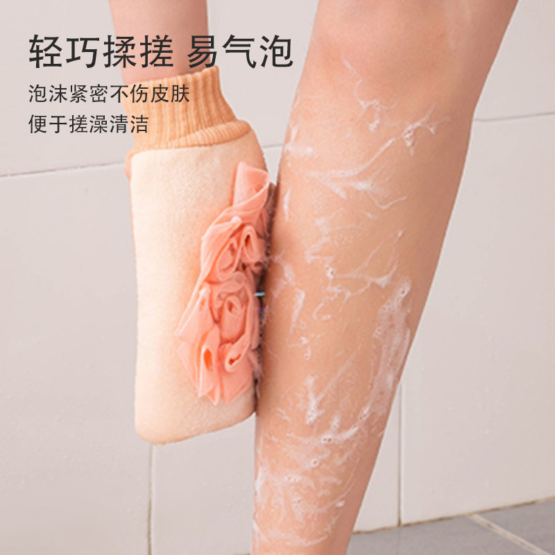 厂家直供搓澡/加厚搓泥擦灰/成人搓背沐浴产品图
