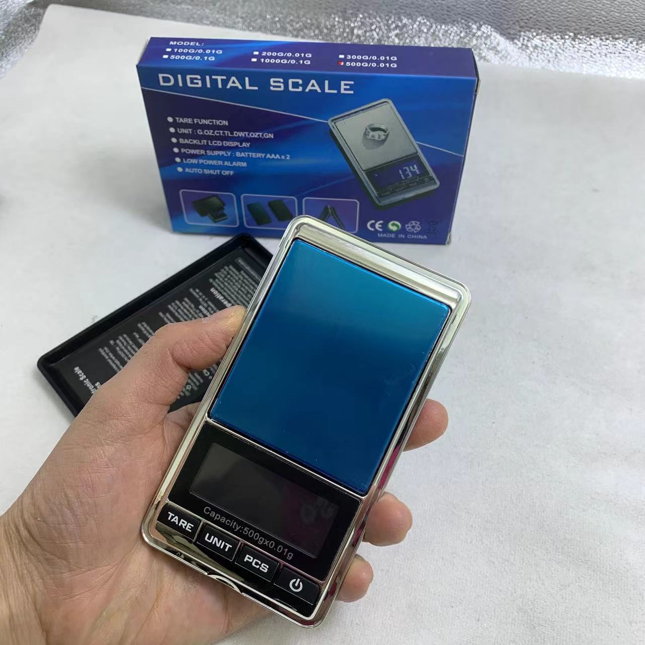Factory direct supply DS16 electronic scale, portable gold and jewelry scale, 0.01g medicinal material scale, small gram scale, jewelry scale Specification image
