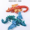 Cross-border bestseller 3D printed crystal flying dragon children's toy creative model ornament Specification image