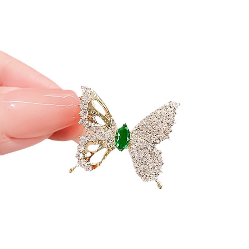 New fashionable anti-glare brooch for women, elegant and simple pearl brooch pin for fixing clothes, versatile accessory Item Picture
