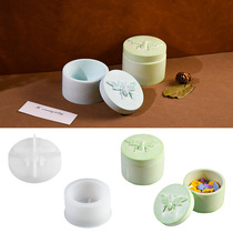 diy glue mold honeybee honey storage box Silicone mold Gypsum aromatherapy storage mold
