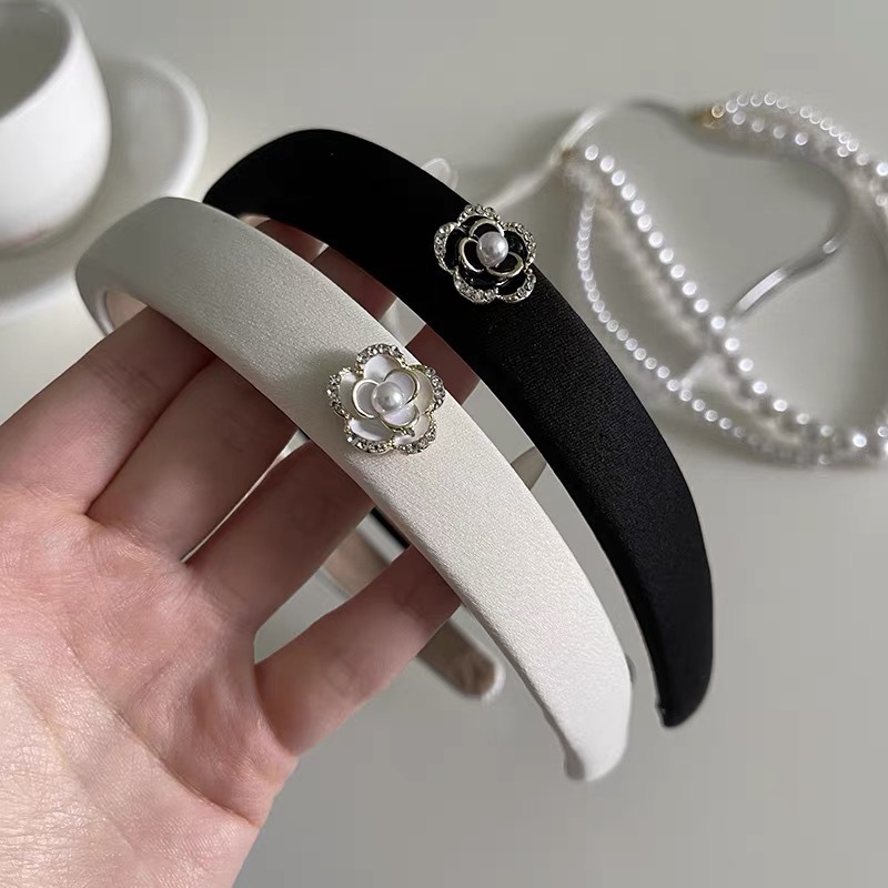 High-end Xiaoxiangfeng hair clip headband for women 2023 New high top headband spring and Summer facial cleansing hair accessory for women Specification image