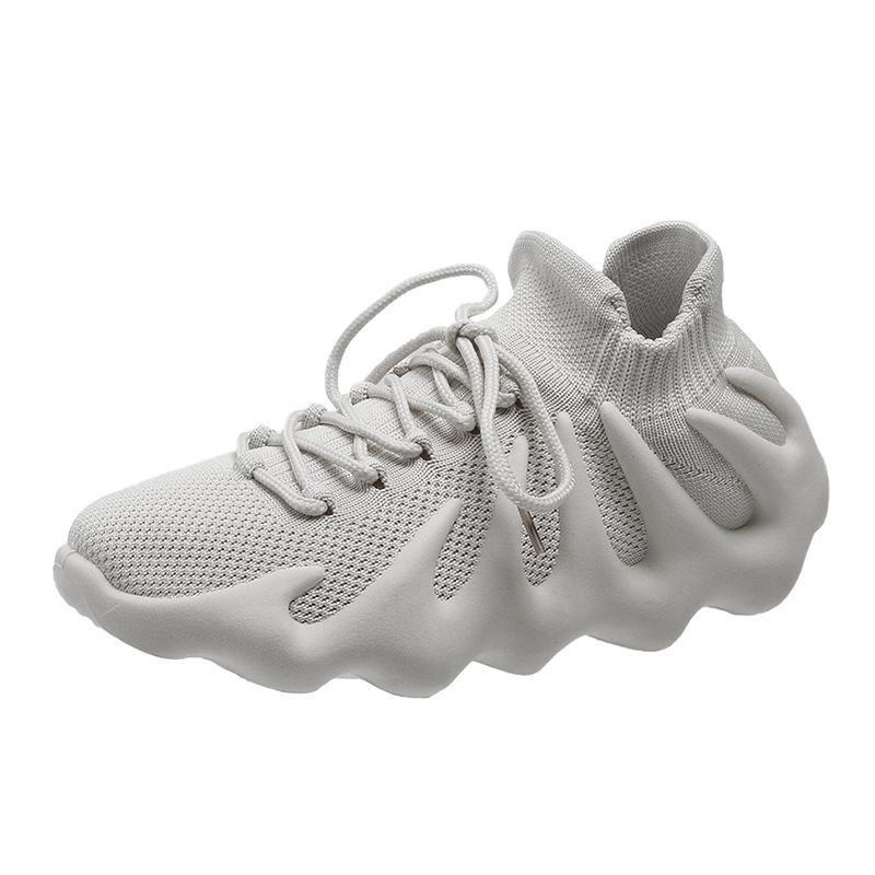 2023 New Flying Woven Octopus Casual Sports Shoes Korean Version Of The Trend Couple Shoes Breathable Volcano Socks Men's And Women's Shoes Item Picture