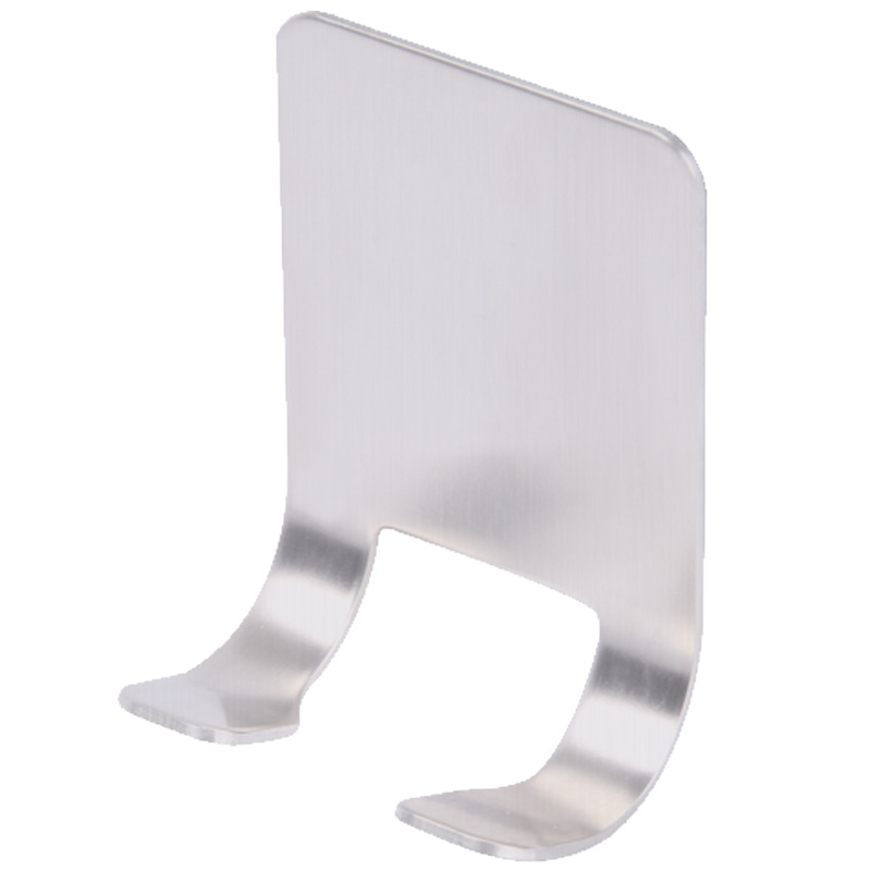 滑轨挂钩/垃圾袋/洗手液瓶置物架白底实物图