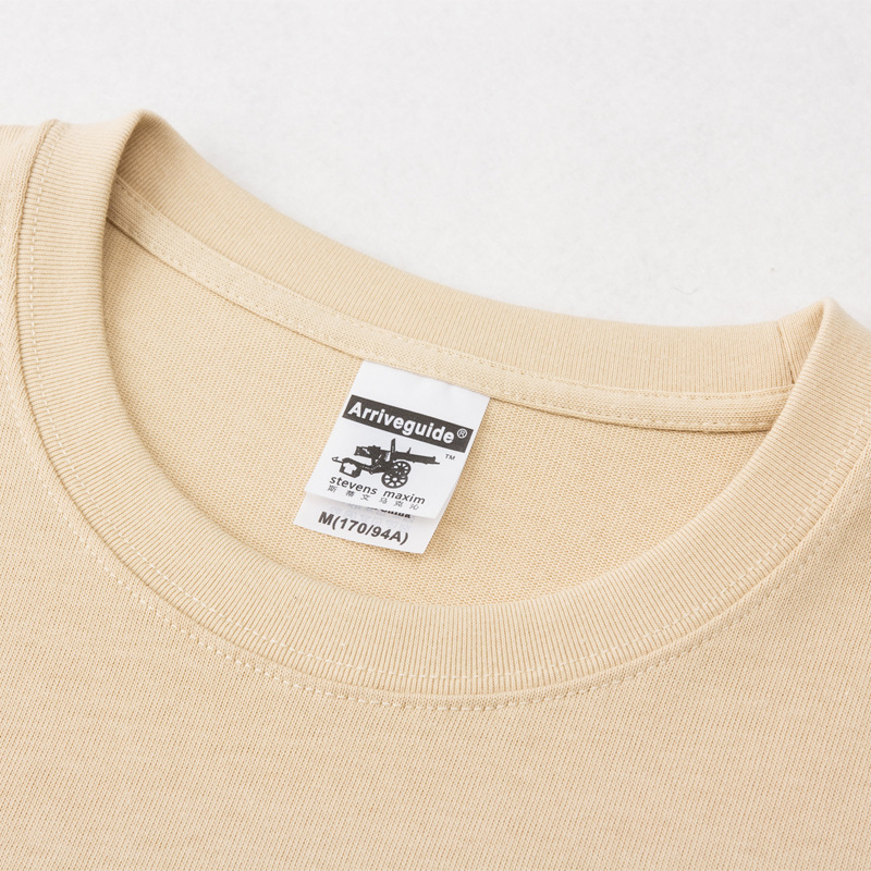 280g heavy solid color T-shirt customized shoulder cotton men loose fashion brand short sleeve advertising shirt printing logo Application Scenario