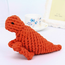 Dog toy manufacturers wholesale pet cotton rope toy dinosaur shape wear-resistant dog toys low price promotion