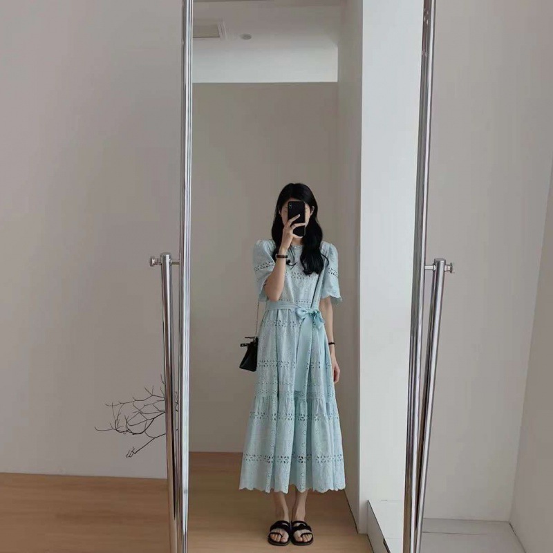 尾货/复古裙/新中式/汉服女长袖中国风/品牌折扣细节图