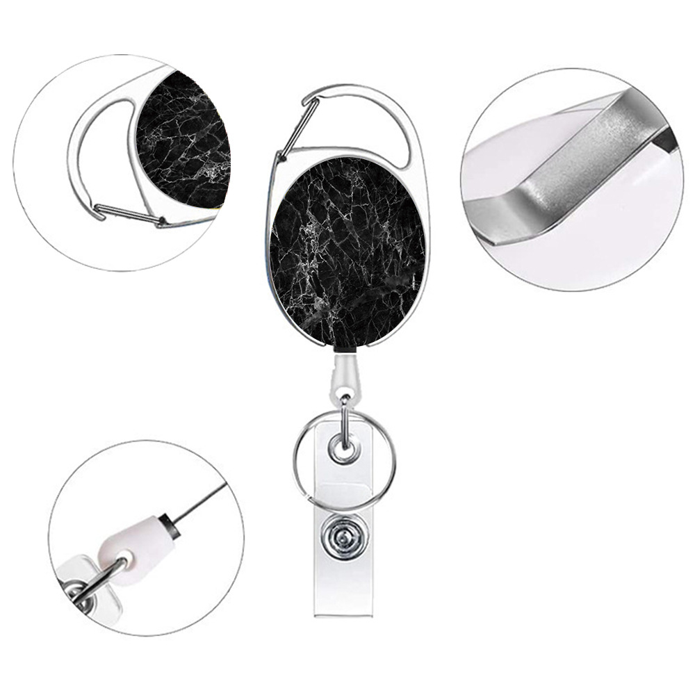 Uv Custom Staff Badge Badge Bus Card Set Brand Rice Work License Set Collar Telescopic Buckle details Picture