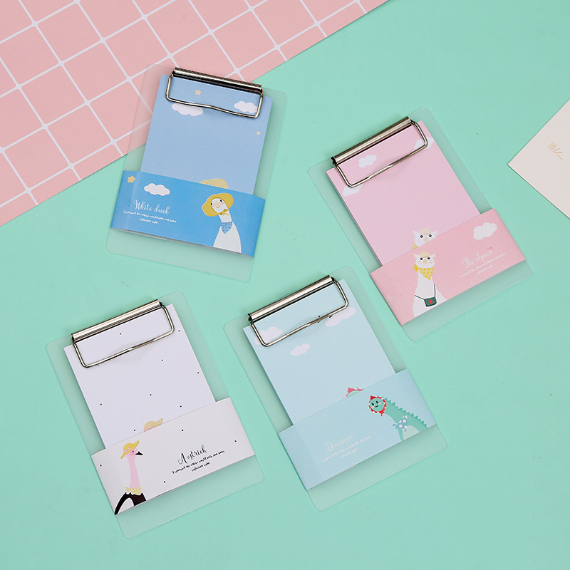 Sticky note paper, small Daisy board, clip-on sticky notes, cute cartoon sticky note book, simple student note-taking sticky note customization Application Scenario