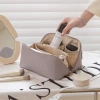 A large-capacity portable and high-end cosmetic bag for women, with an Instagram style that has become extremely popular. It's a travel portable toiletries and storage device details Picture