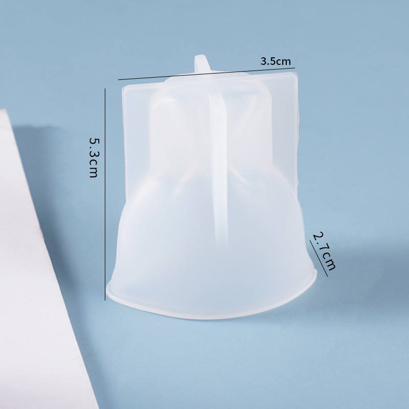 diy crystal resin mold money bag, lucky bag, creative money bag, wealth attracting mirror silicone mold details Picture