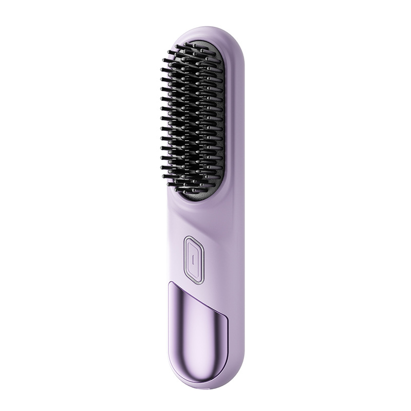 Minhuang Mini Charging Hair Straightener Portable Fashion Good Quality Negative Ion Hair Care Soft Care Wireless Hair Straightener details Picture