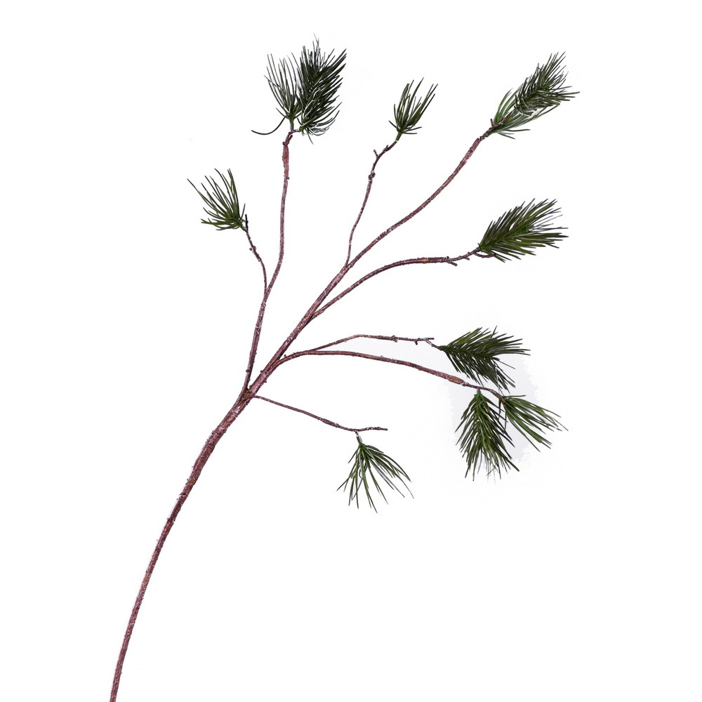 Wholesale of original factory imitation pine needles, home furnishing mall, wedding Zen-themed imitation plant decorative items, imitation pine branches Item Picture