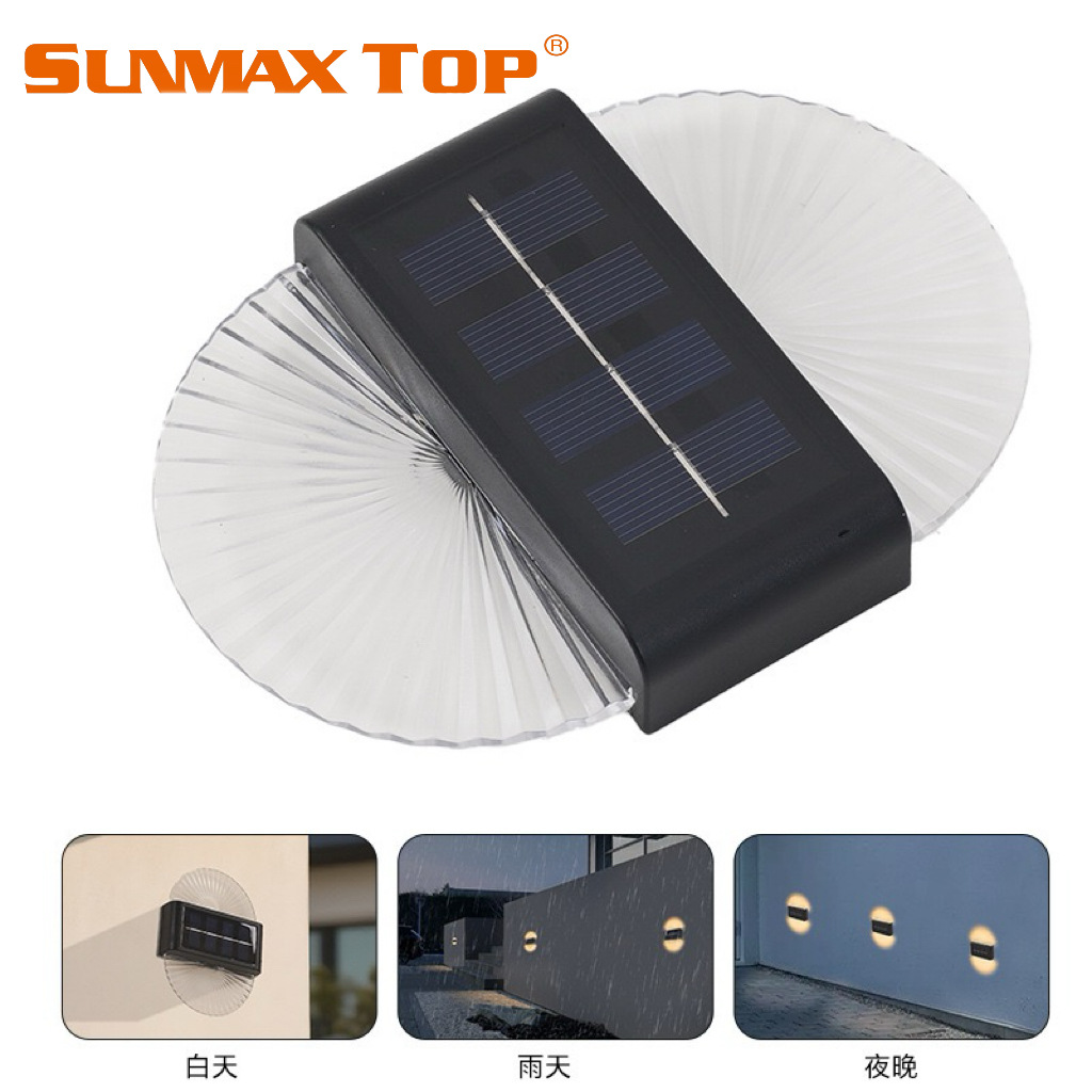 led嵌入式墙角灯户外防水侧射壁地脚灯人体感应台阶踏步过道楼梯