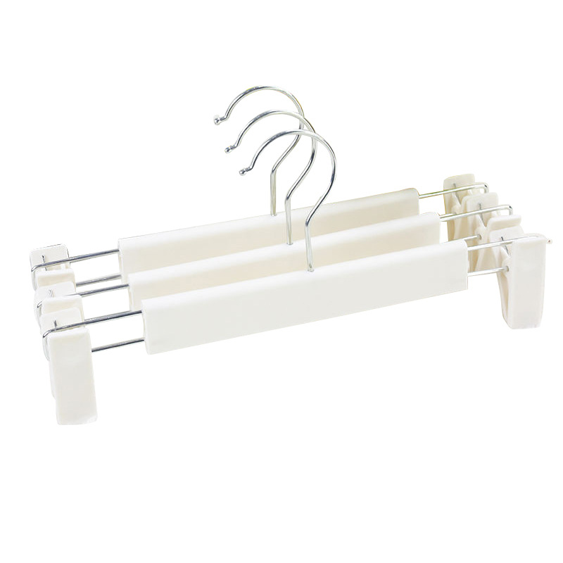 黑磨砂裤架成人塑料裤夹服装店用家用无痕防滑塑料裙夹儿童裤夹