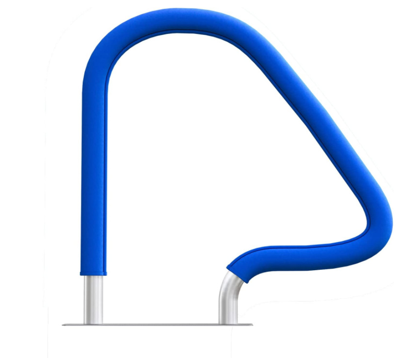 Cross-Border Supply Manufacturers Pool Escalator 304 Thickened Stainless Steel Handrails A Variety Of Styles Of Pool Handrails Specification drawing