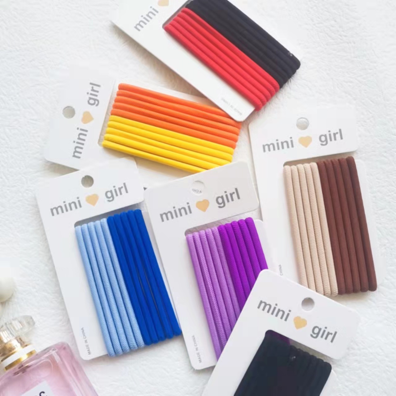 少女心糖果色/简约百搭发圈/发圈细节图