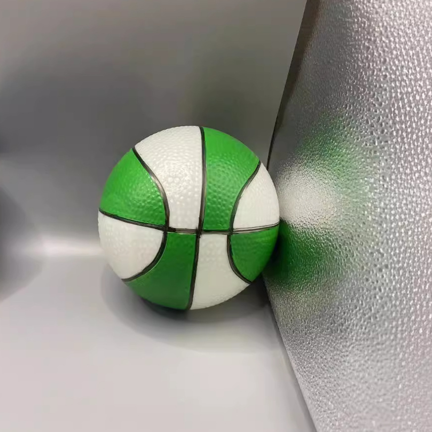 Manufacturers Direct Children's Small Basketball Color Small Basketball Pvc Inflatable Color Toy Ball Clap Ball Leather Ball details Picture