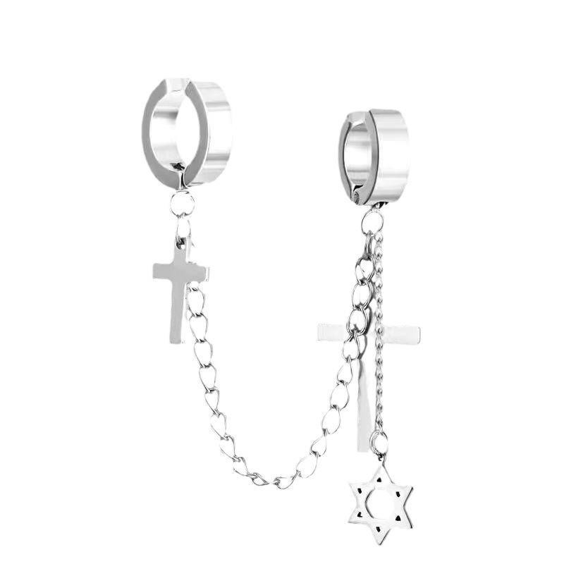 قطع صغيرة من الفولاذ المقاوم للصدأ مزخرفة بسلاسل من الصلب الخلاق Item Picture