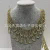 Tassel chain, water diamond fancy claw chain, clothing accessories, flash diamond tassel chain, diy accessories, decorative chain, welded diamond chain details Picture