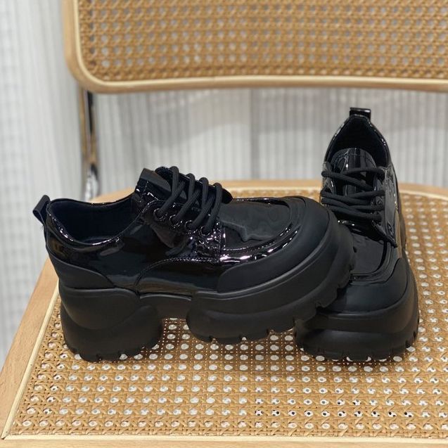 【 Ushilai 】 British-style French thick-soled single shoes for women's 2023 autumn new fashion and versatile Marie Jane shoes Application Scenario