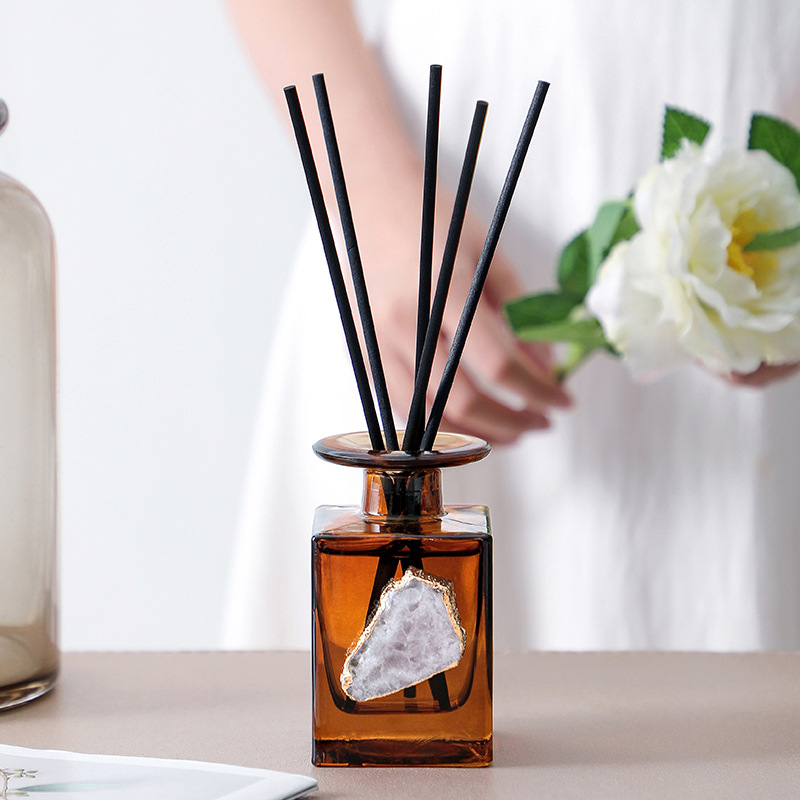 New Non-Fire Essential Oil Rattan Home Aromatherapy Bottle Hotel Aromatherapy Decoration Bathroom Deodorizer Factory Direct Sales details Picture