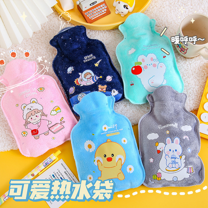 Student Portable Warm Water Bag Cute Mini Hand Warmer Cartoon Plush Water Hot Water Bag For Foreign Trade Export Only For Foreign Trade Export Only For Foreign Trade Export Only For Foreign Trade Export Only For Foreign Trade Export Only For Foreign Trade Export Only Application Scenario