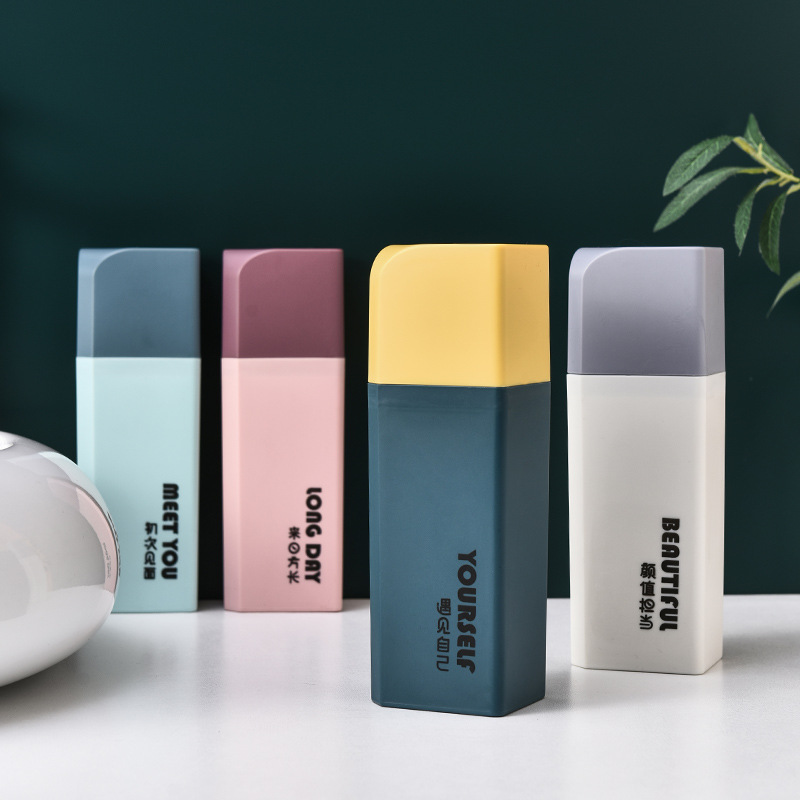 Portable set, home travel mouthwash cup, tooth cup, square toiletry cup, toothbrush and toothpaste storage box, dental kit box