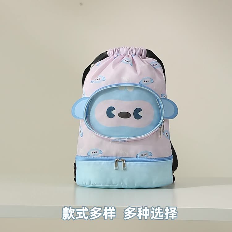 EVA children's swimming bags with dry and wet separation, shoe compartments, swimsuit storage bags, travel bags, beach bags, backpacks wholesale