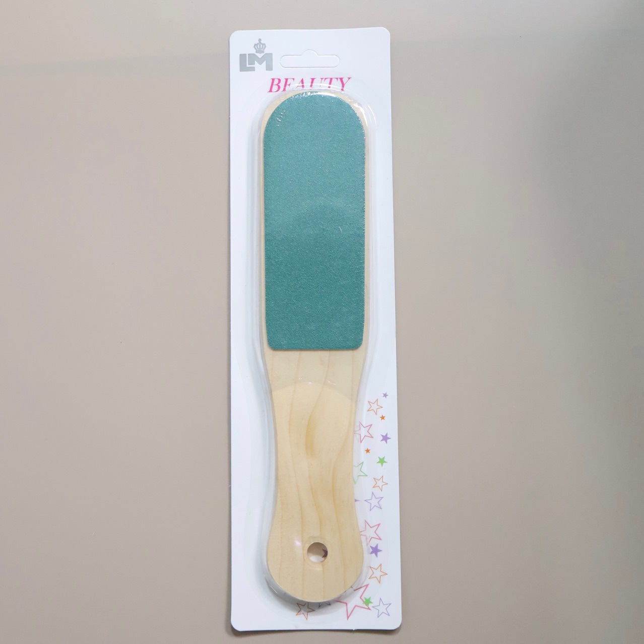 Factory wholesale wooden double-sided frosted foot boards, coarse and fine frosted foot skin files, foot grinding files, dead skin foot board files Application Scenario