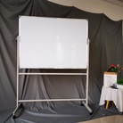 磁性白板支架式教学黑板写字板家用儿童教学可移动办公室会议绿板