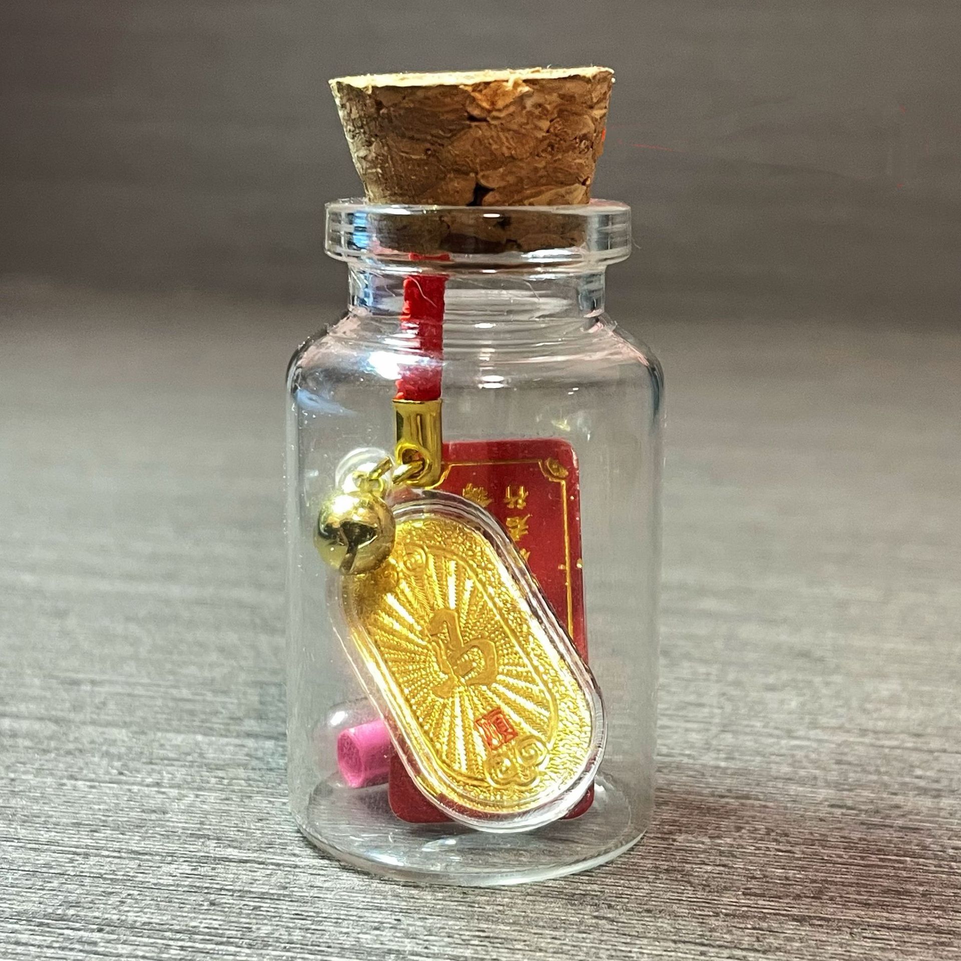 姓氏许愿瓶透明玻璃瓶 木塞玻璃瓶 创意定制百家姓漂流瓶