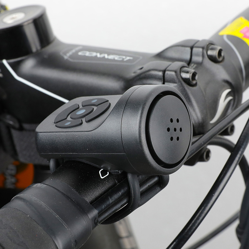 Bicycle charging horn, super loud bell, mountain bike electric bell, children's bicycle riding equipment accessories details Picture