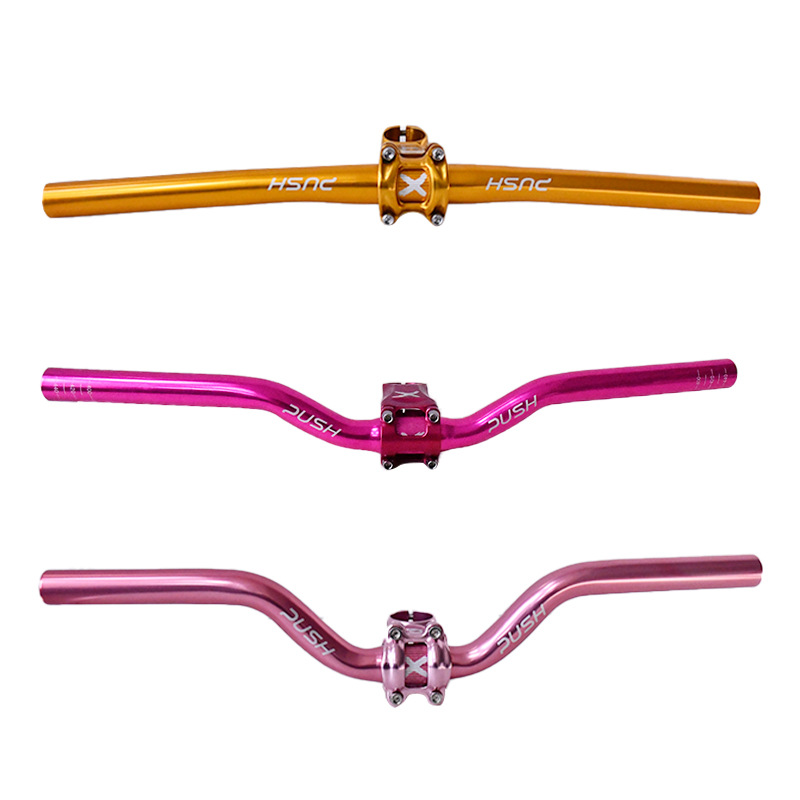 xpush Children's balance bike, bicycle S, handlebars, straight handlebars, carbon fiber handlebars, modification accessories, universal 25.4 Item Picture