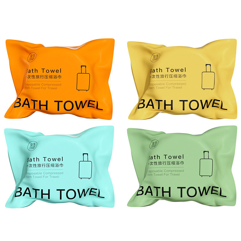 Thickened and compressed bath towels, portable disposable bath towels for business travel, hotels and homestays are selling well in foreign trade Item Picture