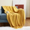 INS sofa blanket cover blanket, knitted small blanket, diamond-shaped nap blanket, air conditioning blanket, bed cover blanket, nap blanket blanket details Picture