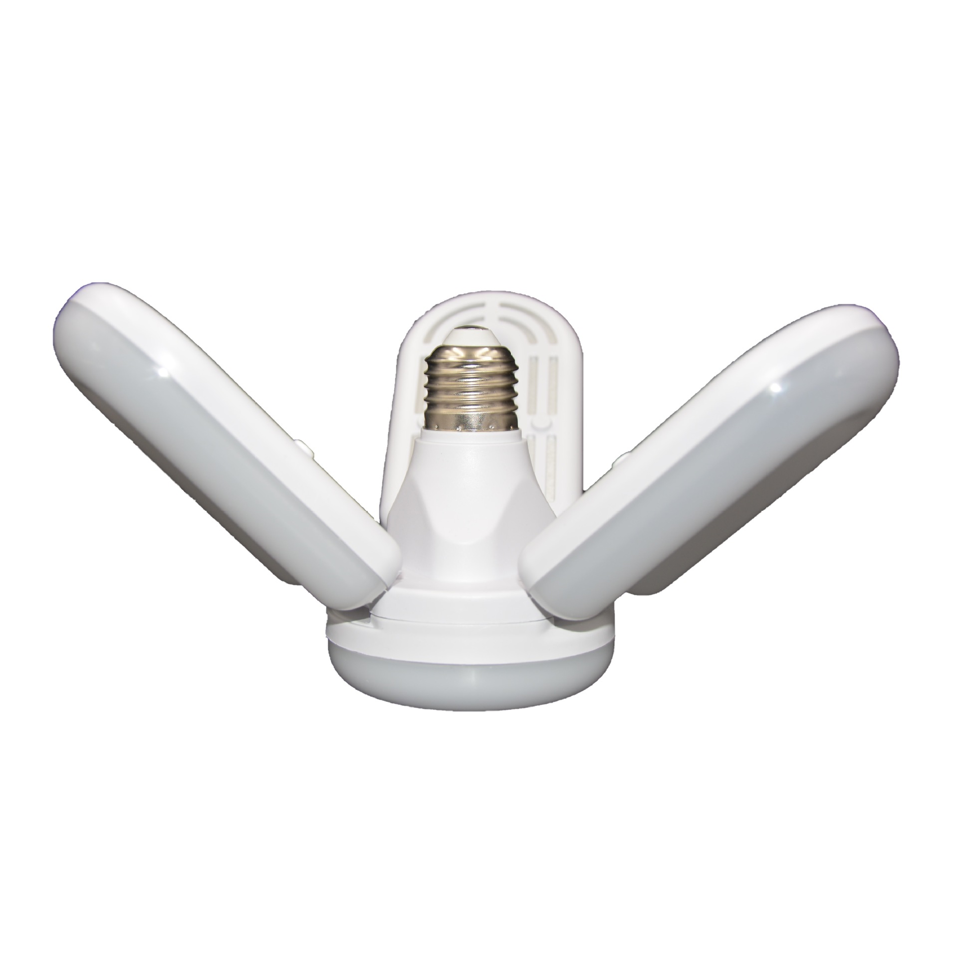 LED deformable folding lamp, three-leaf lamp, leaf lamp, home bedroom, corridor, balcony and venue lighting lamp details Picture