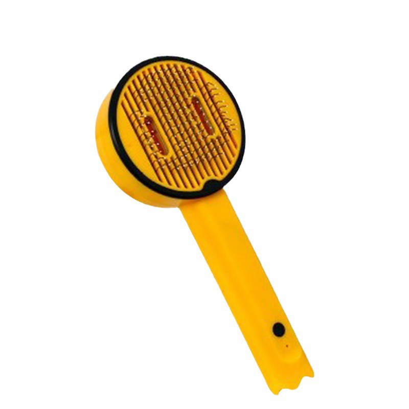 New USB charging ultraviolet sterilization comb for pets, hair-removing needle comb, pet cleaning and grooming products Item Picture